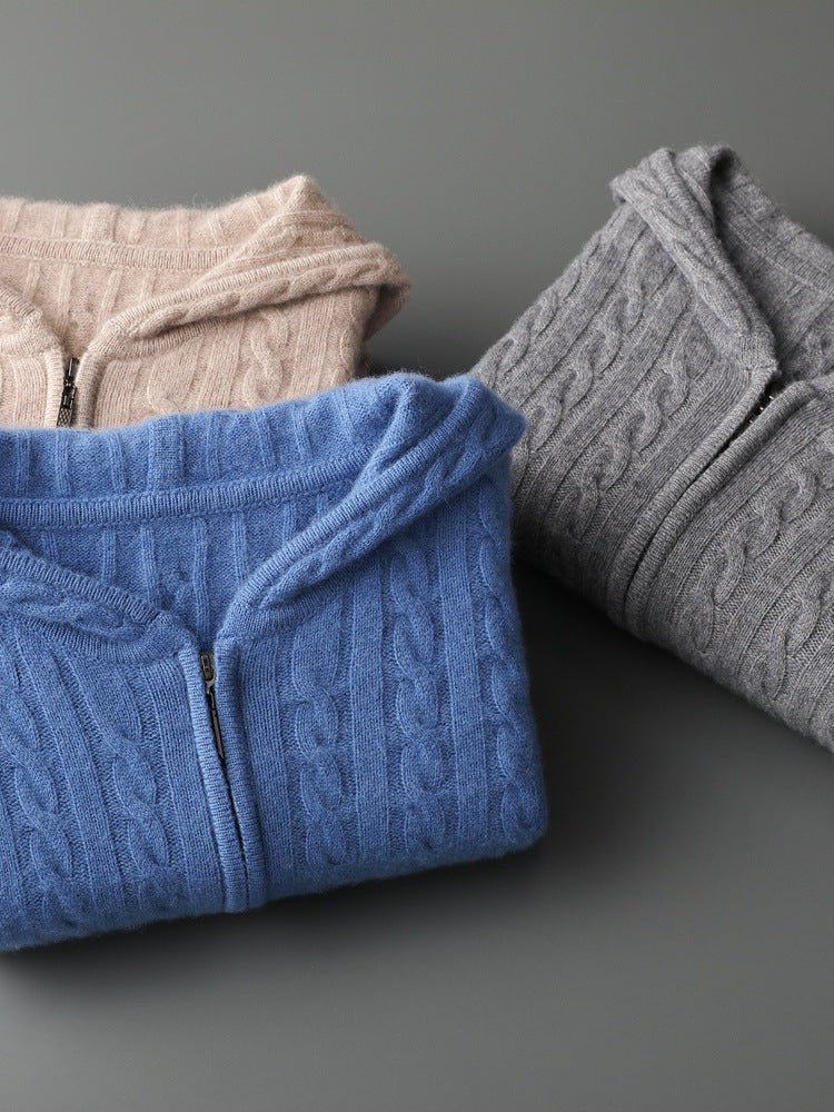 Cashmere Cardigan Sweater