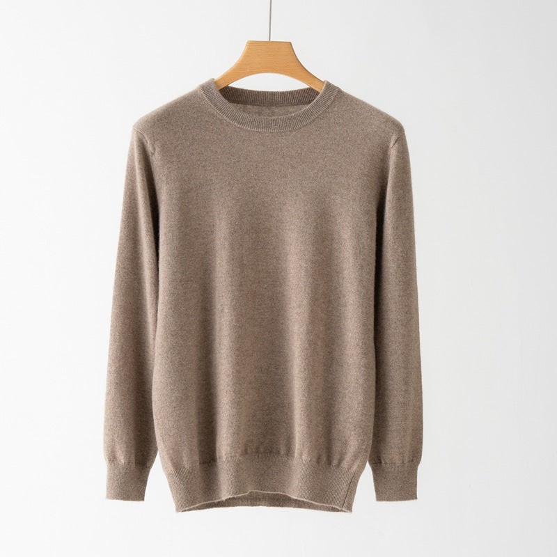Cashmere Men's Round-Neck Pullover