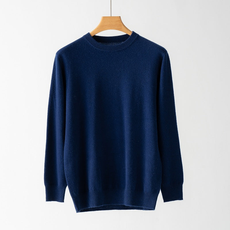 Cashmere Men's Round-Neck Pullover