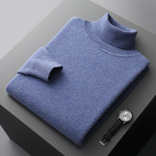 Cashmere high-neck sweater