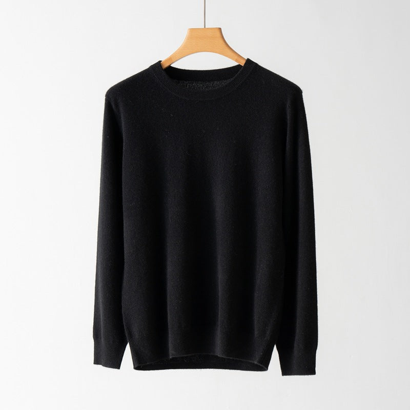 Cashmere Men's Round-Neck Pullover