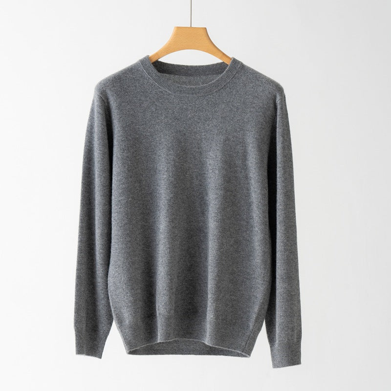 Cashmere Men's Round-Neck Pullover