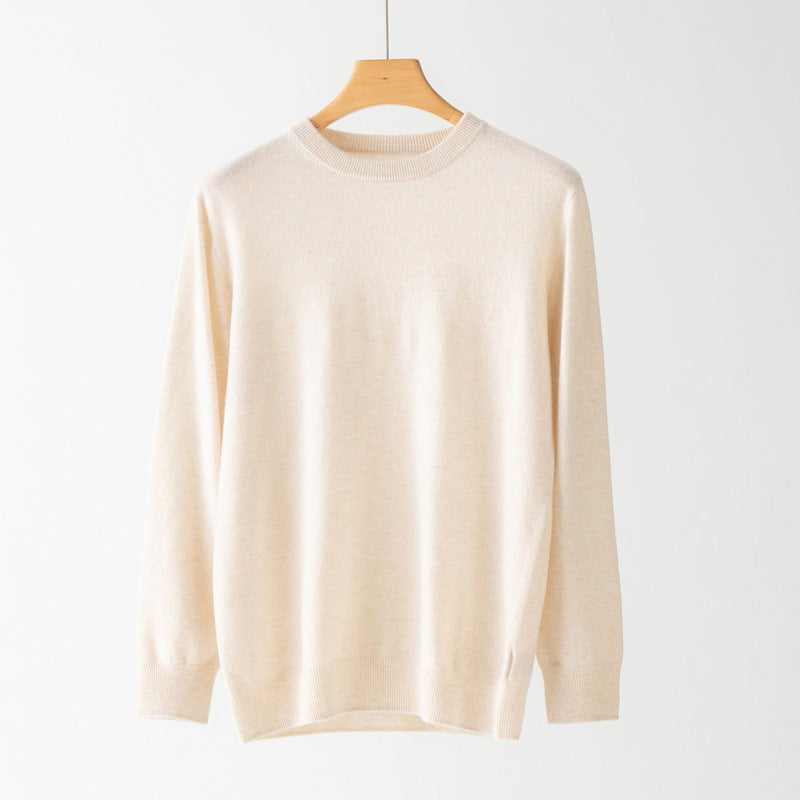 Cashmere Men's Round-Neck Pullover