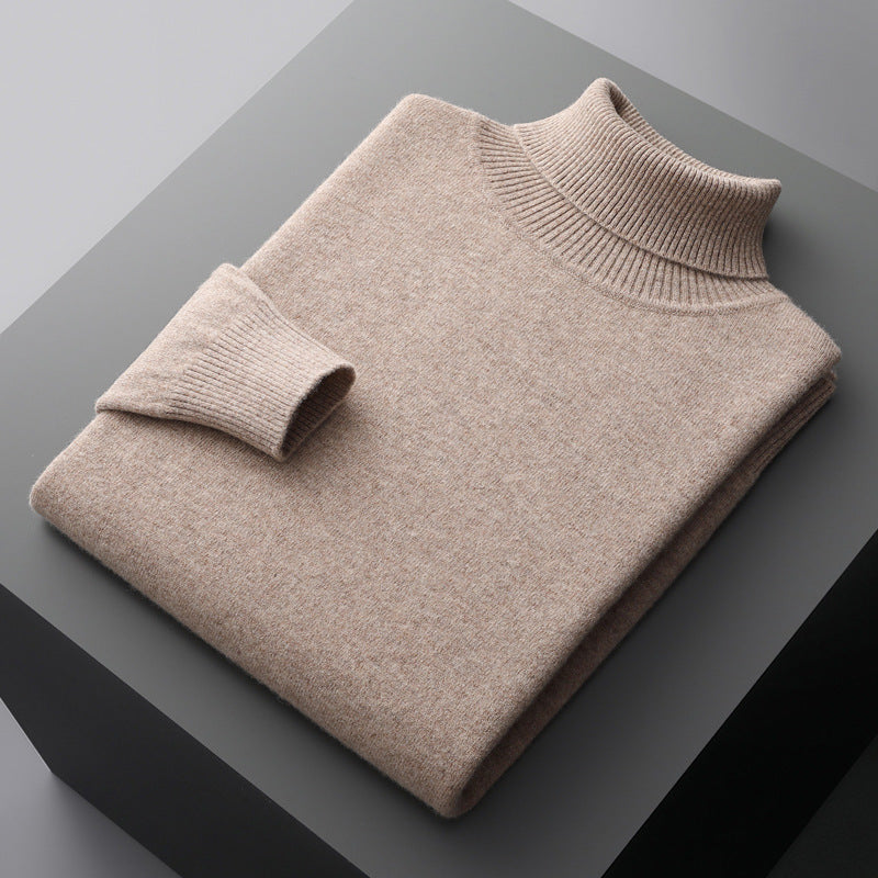Cashmere high-neck sweater