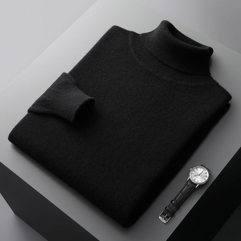 Cashmere high-neck sweater