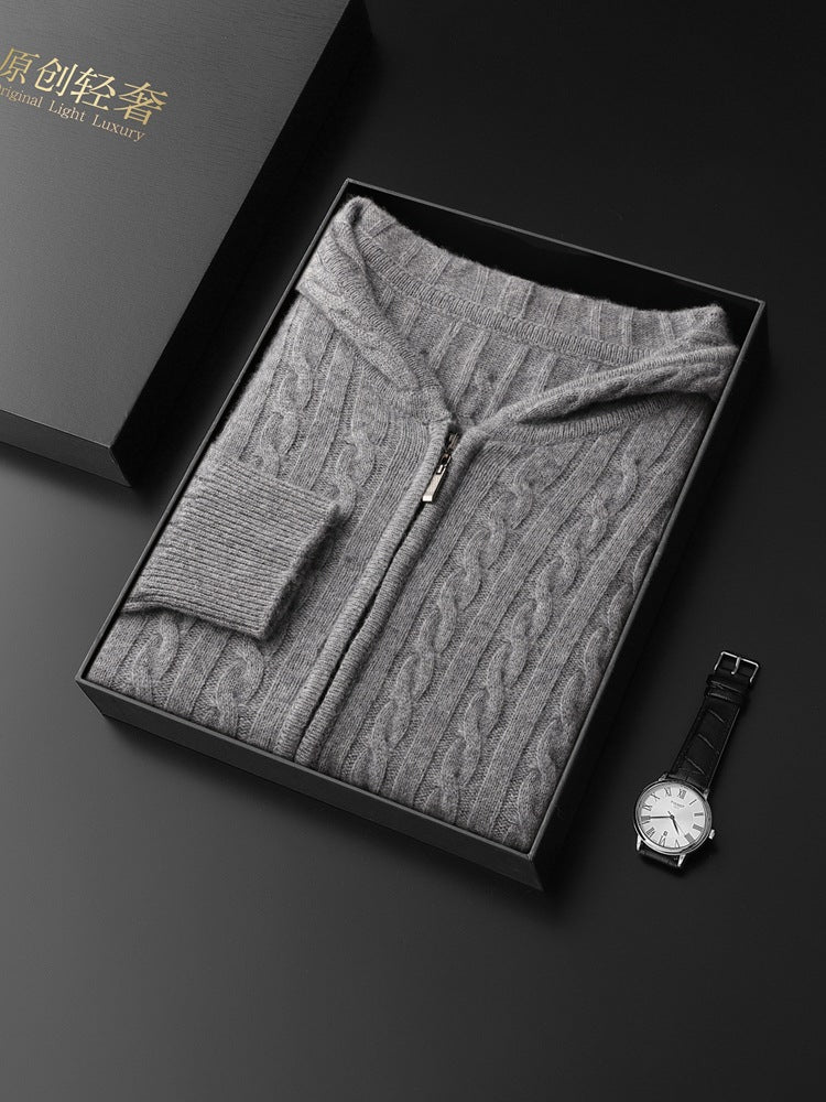 Cashmere Cardigan Sweater