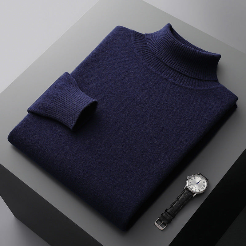 Cashmere high-neck sweater