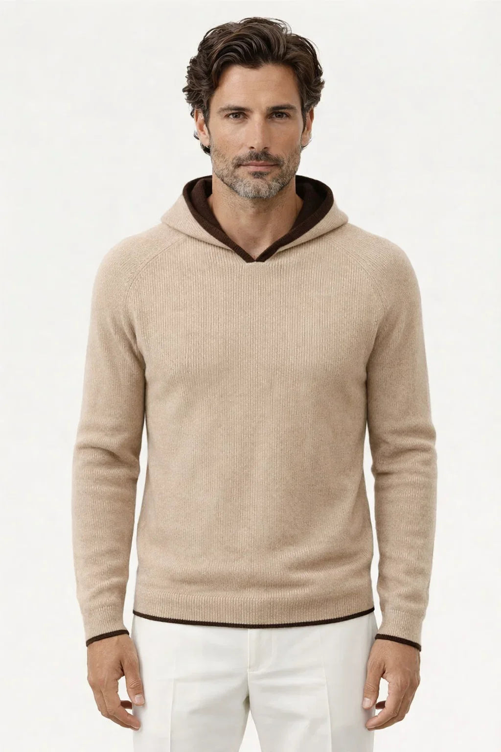 Beige Irco Como Hoodie