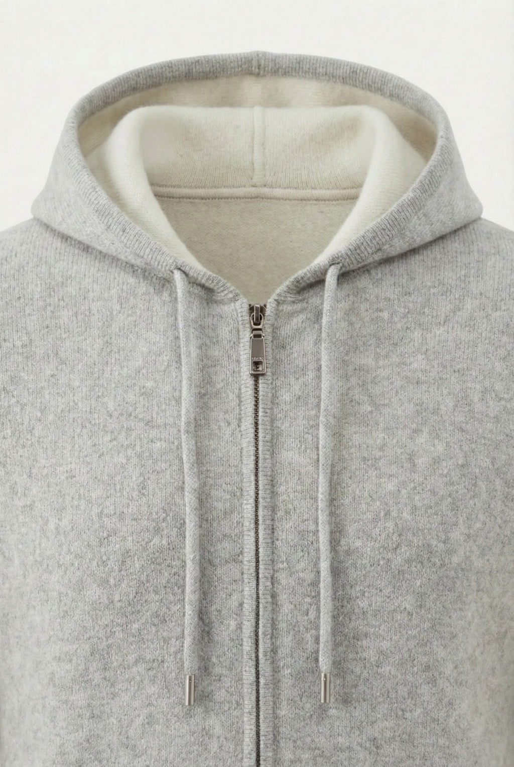 Santo Zip Up Light Grey