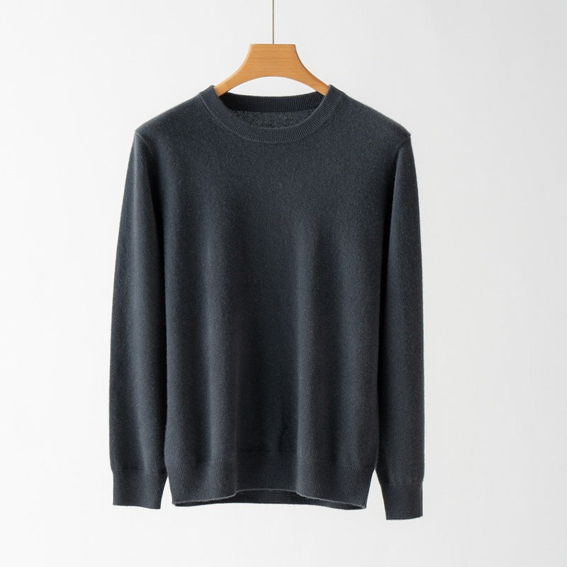 Cashmere Men's Round-Neck Pullover
