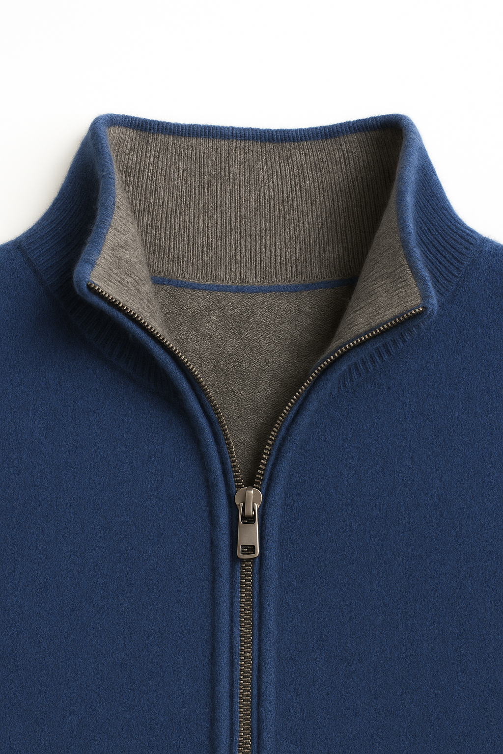 Veste Georgio réversible à fermeture éclair bleu marine