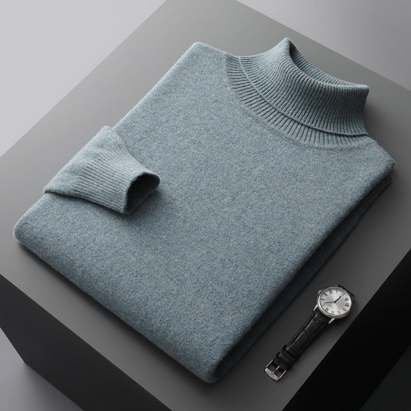 Cashmere high-neck sweater
