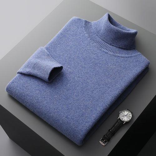 Cashmere high-neck sweater