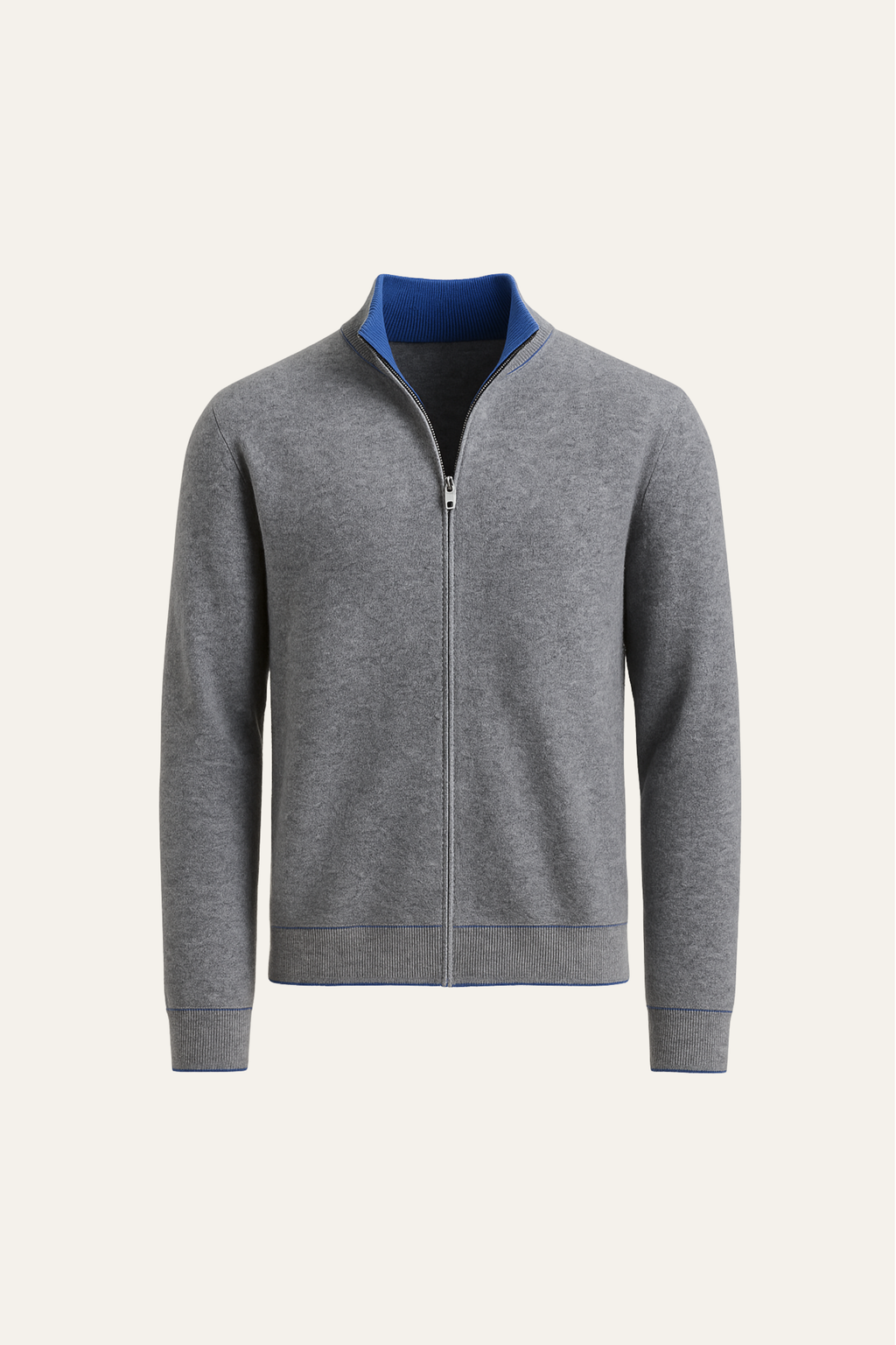Veste Georgio réversible à fermeture éclair bleu marine