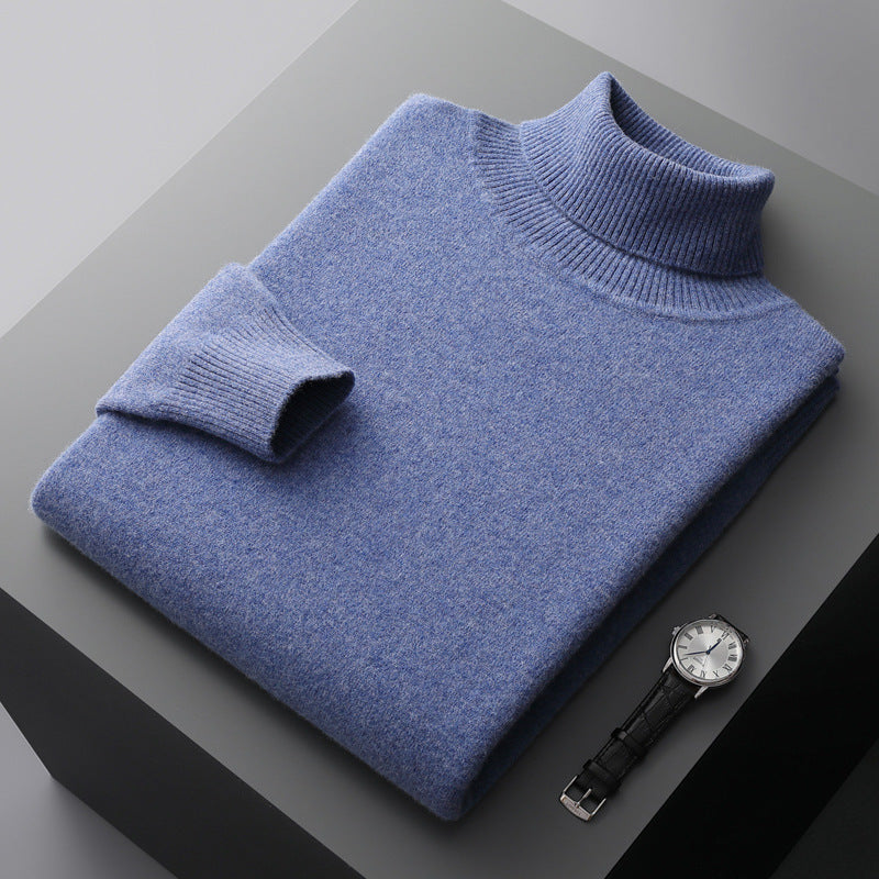 Cashmere high-neck sweater