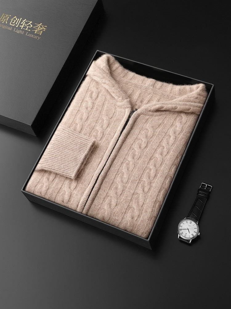 Cashmere Cardigan Sweater