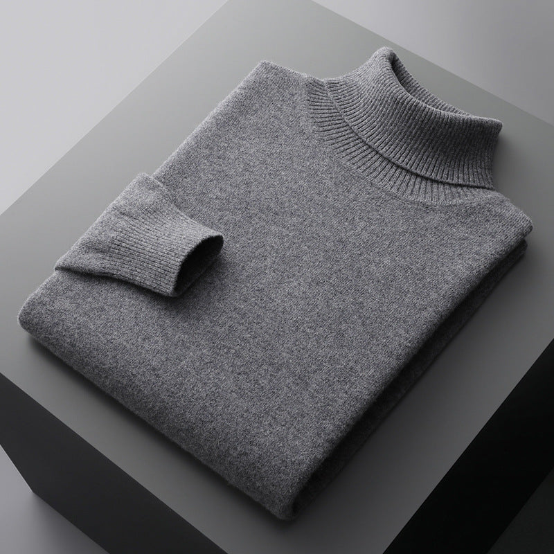 Cashmere high-neck sweater