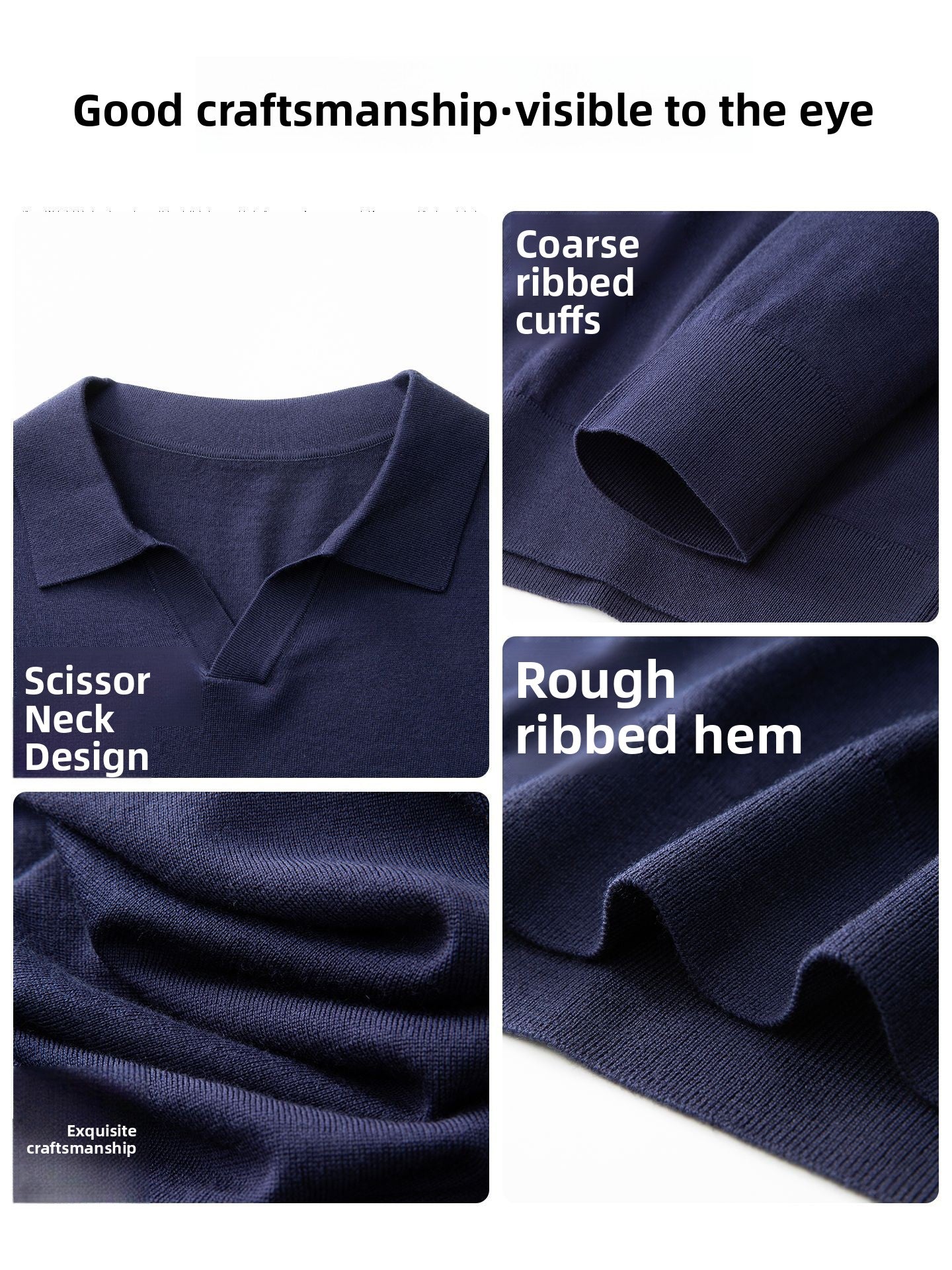 Merino Wool Sweater for Men