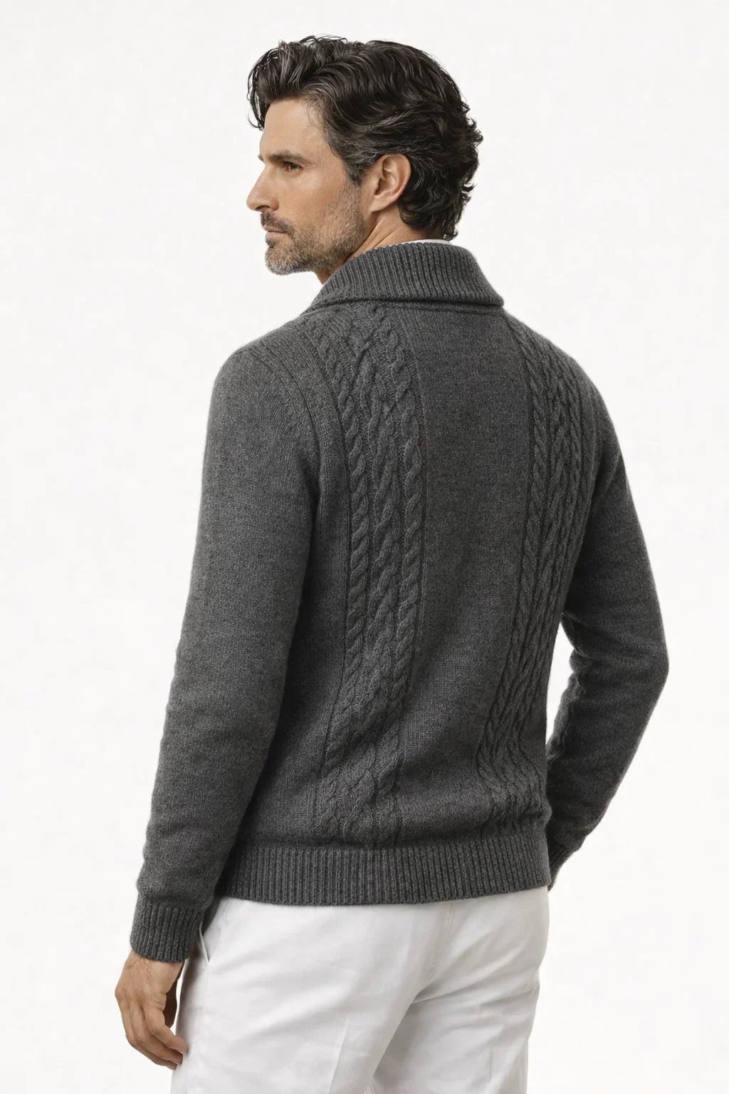 Ombre Grey Cardigan