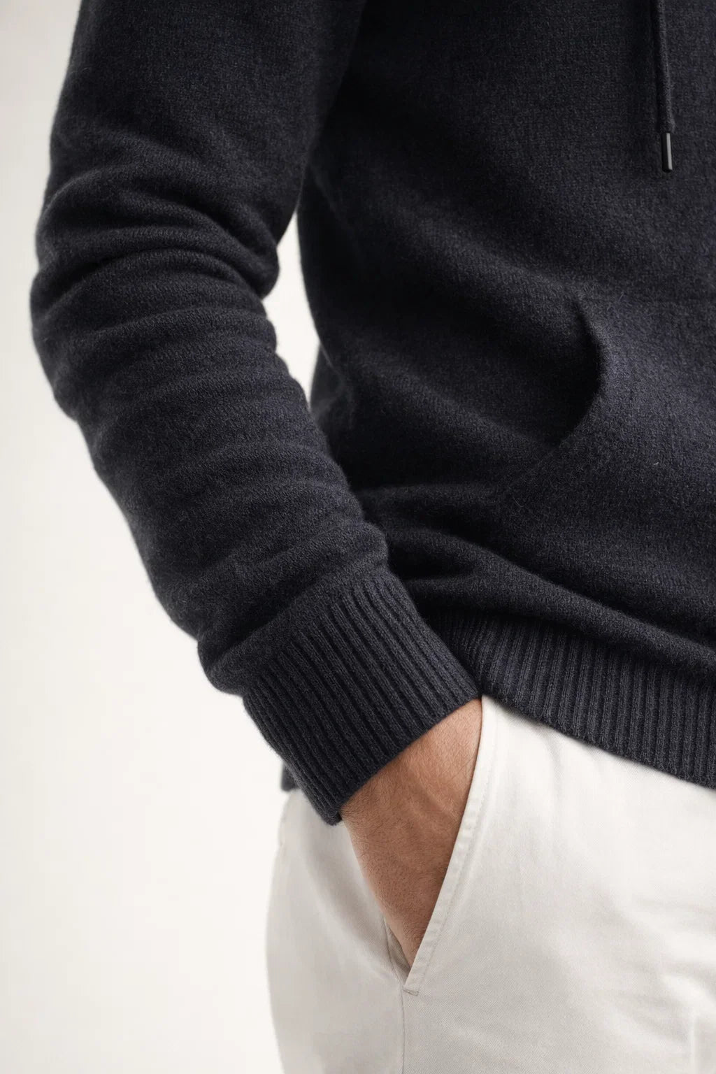 Sweat à capuche zippé Elio City gris