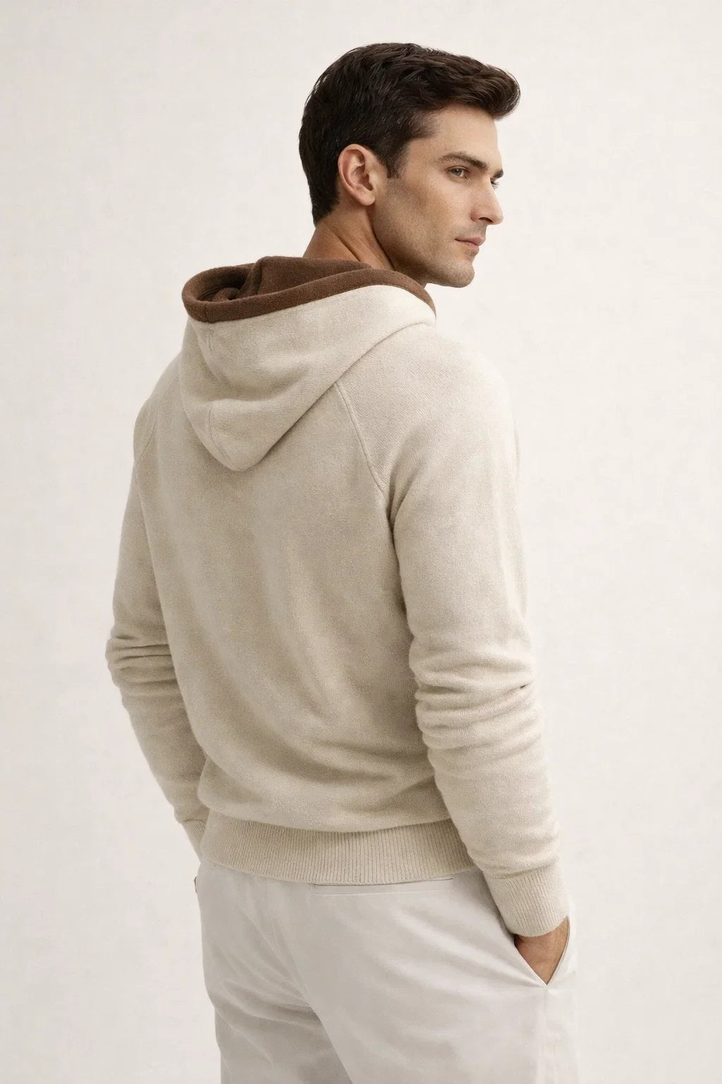 Santino Ivory Hoodie