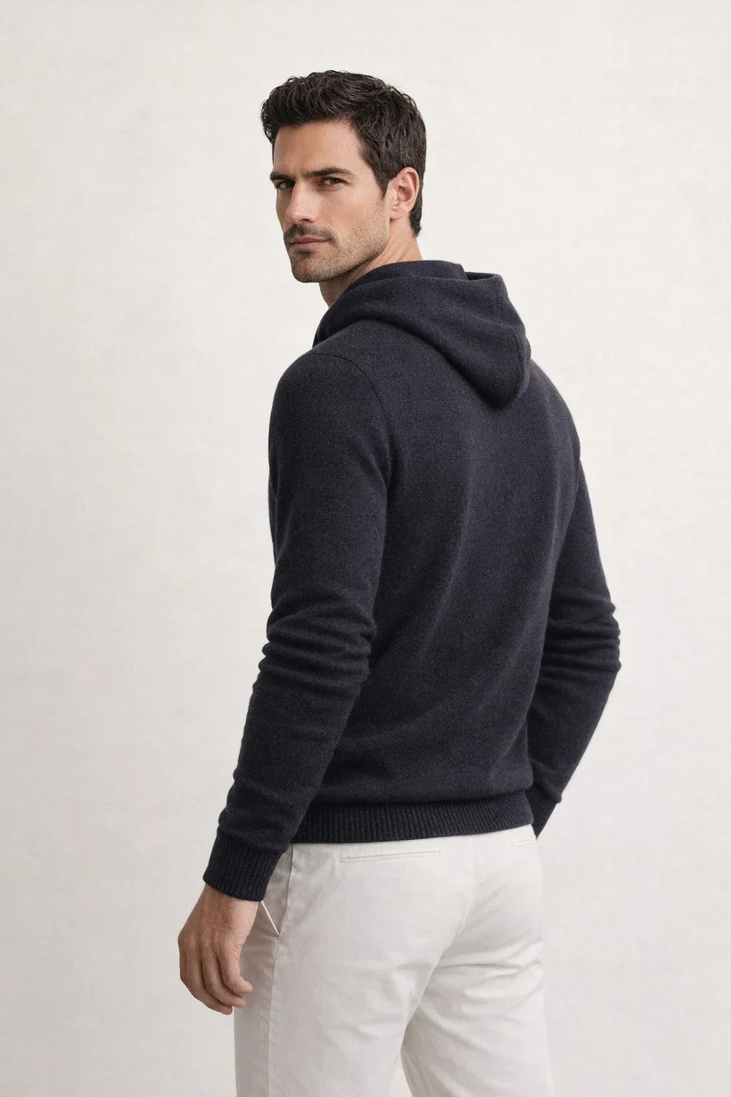 Sweat à capuche zippé Elio City gris