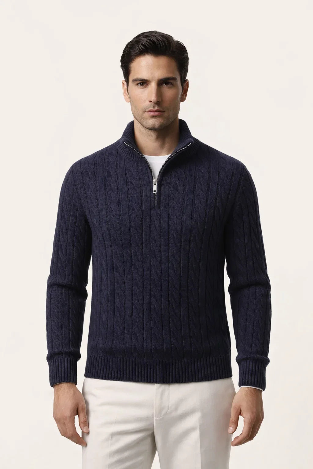 Sero Zip Knit Marine