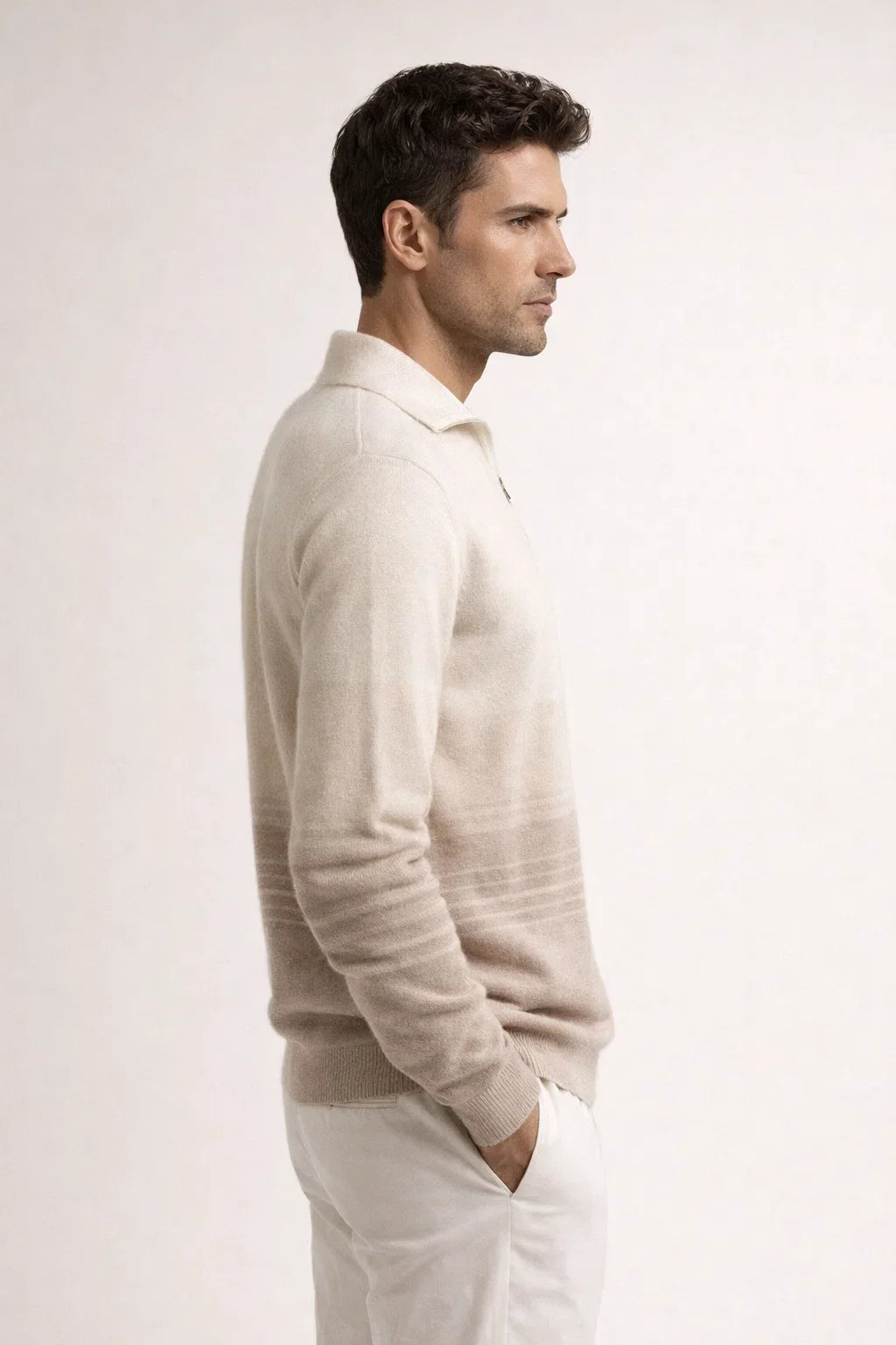 Lionel Voyager Cashmere Zip Up